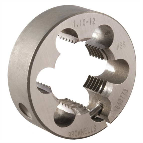 BARREL/RCVR DIE 2” DIA. 1.10”-12 TPI FOR LARGE RING MAUSER 080598110