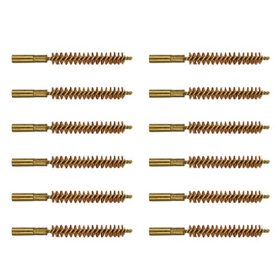 SPECIAL LINE DEWEY BRUSH, BRONZE, .375 CAL RIFLE, 12 PACK 084419036