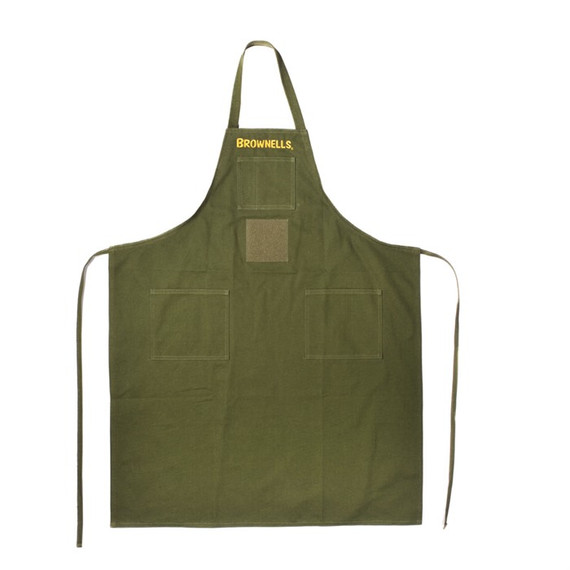 CANVAS APRON, LONG, OD GREEN 430110350