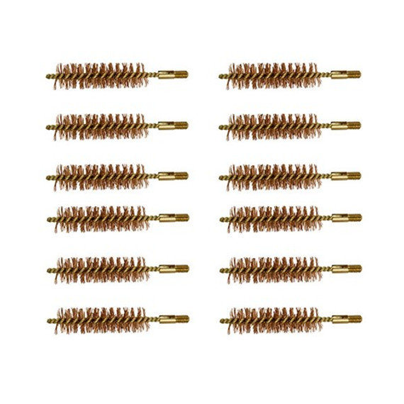 DOUBLE-TUFF BRONZE RIFLE BRUSH 54 CALIBER 12 PACK 084144055