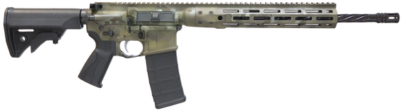 LWRC ICDIR5FDC16ML LWRCI Direct Impingement 5.56x45mm NATO 30+1 16.10" Barrel,  Exclusive Multicam Finish, A2 Flash Hider, Steel Receiver, Black OEM Stock, Magpul MOE+ Grip, Optics Ready 148413