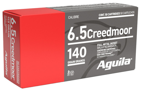 AGU 6.5CREED 140GR FMJ 20/25 AGU 1E650110