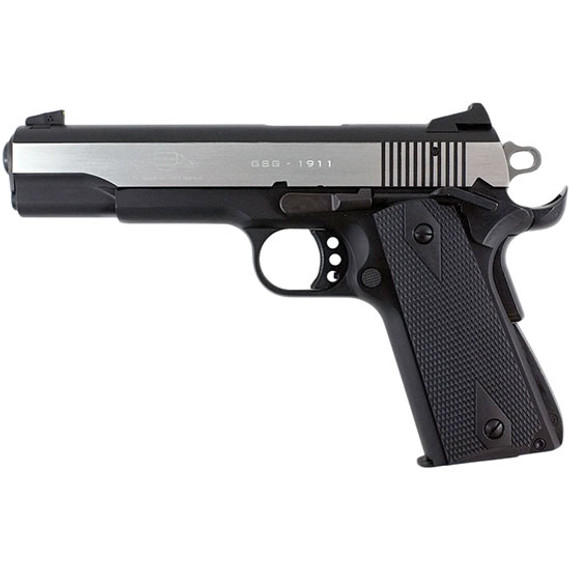 ATI GSG 1911 HGA 22LR 5 THRD BLK W/ POLISH SS ATI GERG2210M1911S