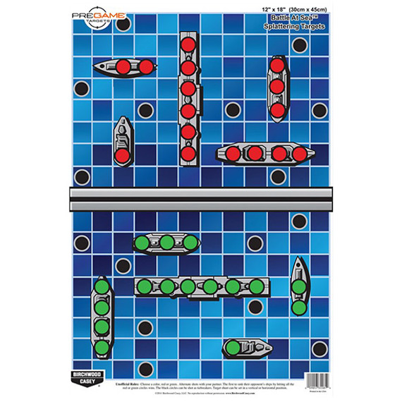 BC DIRTY BIRD 12X18 BATTLE AT SEA TGT 8PK BC 35560