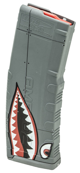 AMEND2 MAG AR15 5.56 GRY FLYING TIGER PRINT 30RD AMEND2 556MOD2GFT30