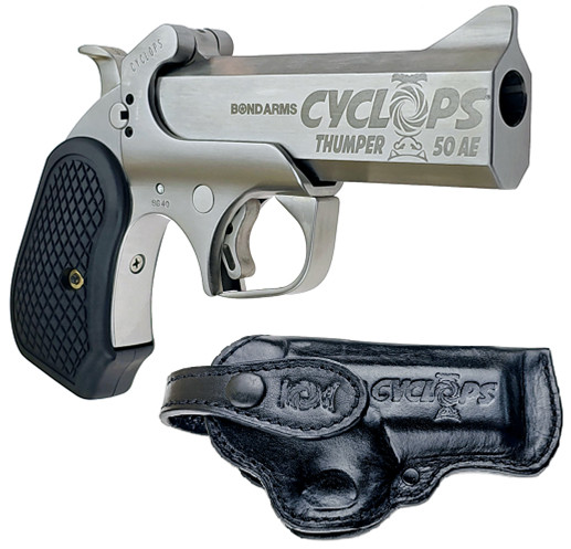 BOND CYCLOPS 50AE PACK WITH HOLSTER 4.25 SS BOND BACYP50AE
