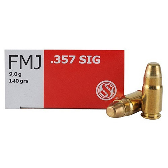 SB 357SIG 140GR FMJ 50/20 SB SB357SIG