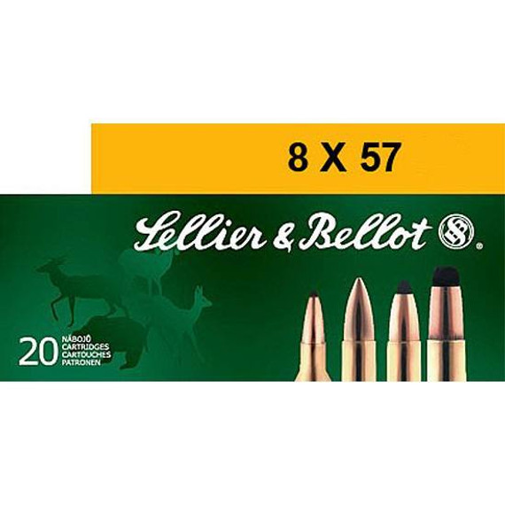 SB 8X57JR AMMO 196GR SP S/O 20/20 SB SB857JRA