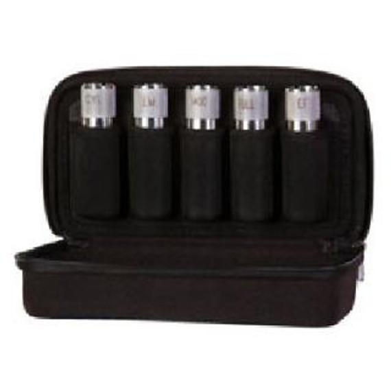 CARL CHOKE TUBE CASE 5 TUBES BLACK NYLON CARL 00400