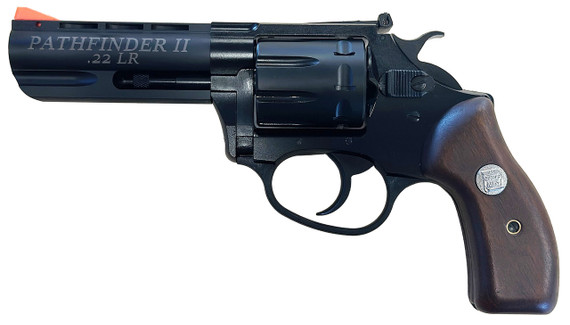 CA PATHFINDER II 22LR 3.5 BLK 8RD WOOD GRIPS CA 12235
