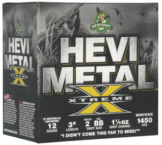 FED HEVI METAL XTREME 12GA 3 1.25OZ /10 FED HS38188