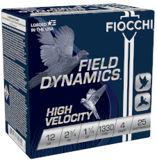 FIO FIELD HV 12GA 2.75 1.25OZ #4 25/10 FIO 12HV4