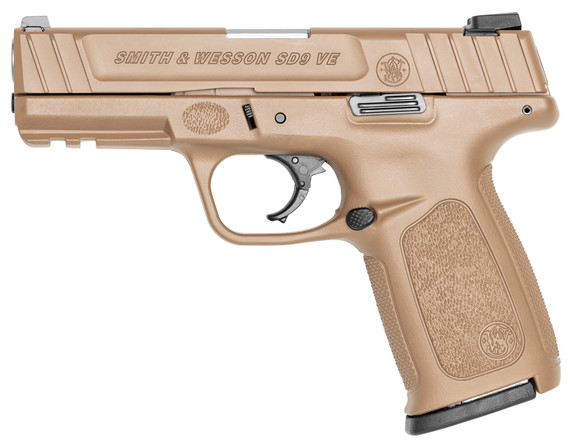 SW SD9VE 9MM 4 16RD FDE SW 13655