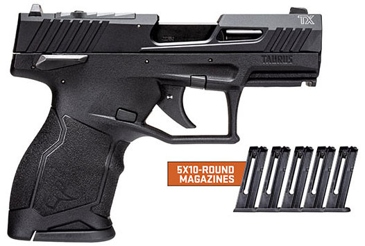TAU TX22 COMPACT 22LR 3.5 5-10RD NON THRD TAU 1TX223315X10