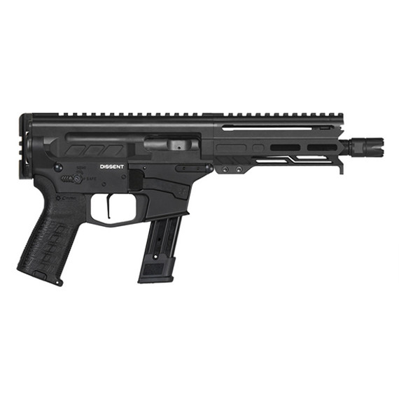 DISSENT MK17 6.5 BLACK PISTOL 9MM CMMG 92A682CAB