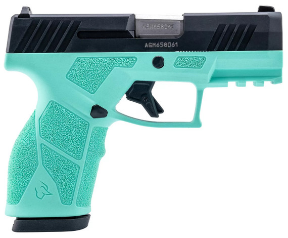 TAU GX2 9MM 3.38 CYAN/BLK 2 13RD TAU 1GX2931C