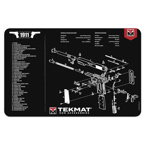 TEKMAT GUN CLEANING MAT 1911 TEK R171911