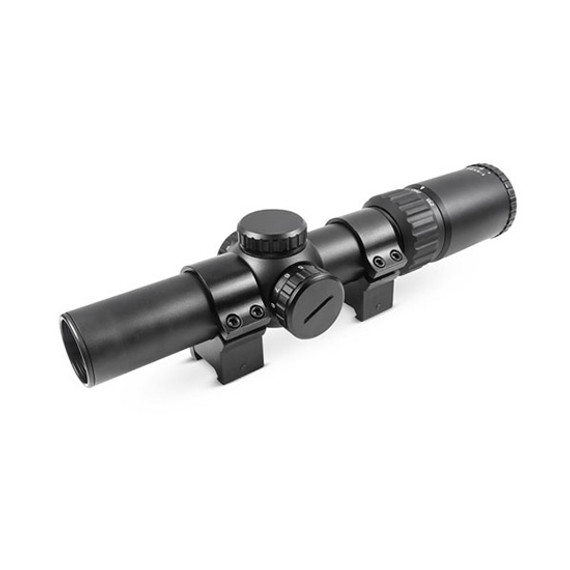 TRUGLO 1-4X24 IR XBOW RING BLK TG TG8514BLC