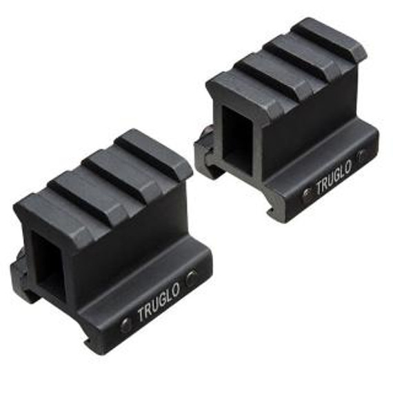 TRUGLO RISER MOUNT 1 PICATINNY 2PC TG TG8992B