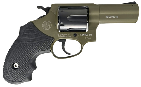 ROSSI RP63 357MAG 3'' BLK/SNIPER GREEN LOK 6RD ROS 2RP631FLOK