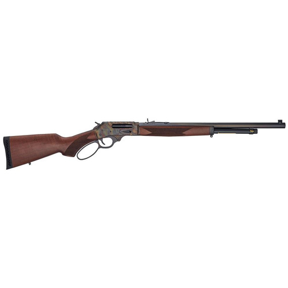 Henry Color Case Hardened Lever Action Side Gate Rifle .45-70 4rd Magazine 22" Barrel Walnut HLH010GCC