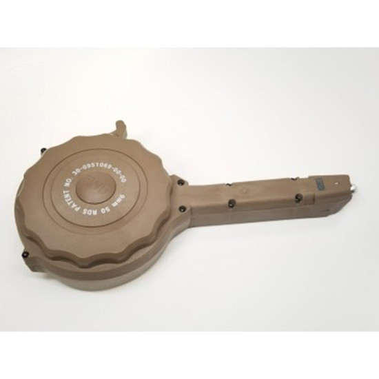 RWB DRUM MAG GLOCK 9MM 50RD TAN POLYMER (20) RWB GD950T