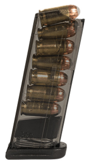 ETS MAG GLOCK 42 380ACP 7RD CARBON SMOKE ETS SMKGLK42
