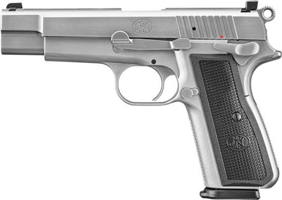 FN HIGH POWER 9MM LUGER4.7" 10-RD STAINLESS G66101116