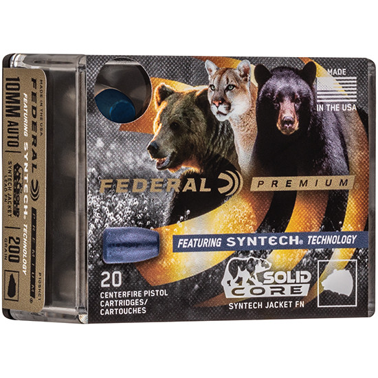 FED PREMIUM 44MAG 300GR SOLID CORE SYNTECH 20/10 FED P44SHC1