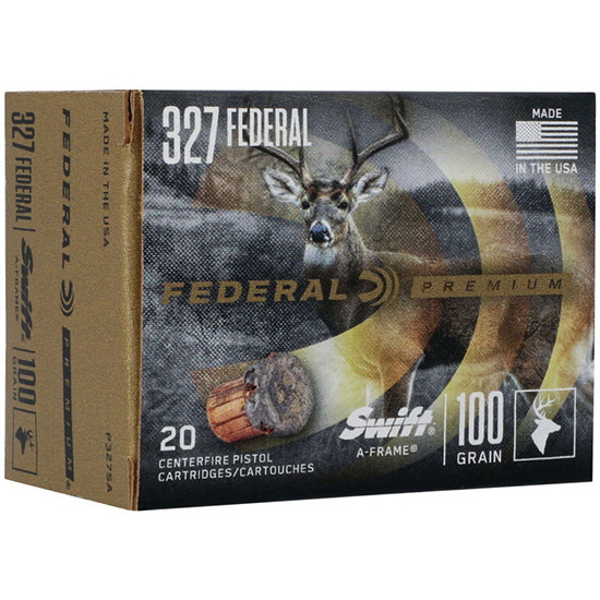 FED SWIFT A-FRAME 327FED 100GR JHP 20/10 FED P327SA