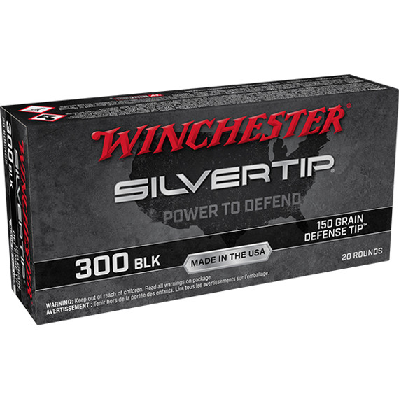 WIN SILVERTIP 300BLK 150GR DT 20/10 WIN W300ST