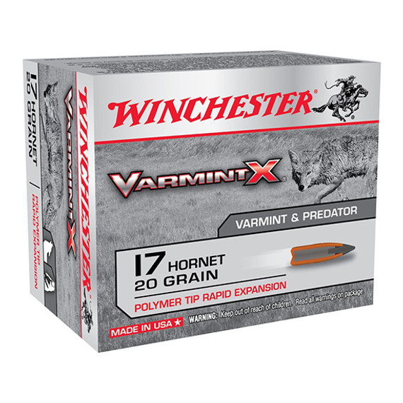WIN VARMINT X 17HORN 20GR POLY TIP  20/10 WIN X17P