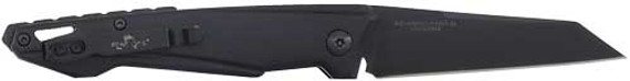 BEAR OPS BOLD ACTION PUSH BTTNAUTO 4.5" SS/BLACK TANTO BLADE AC1500AIBKB