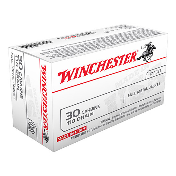 WIN USA 30CAR 110GR FMJ 50/10 WIN Q3132