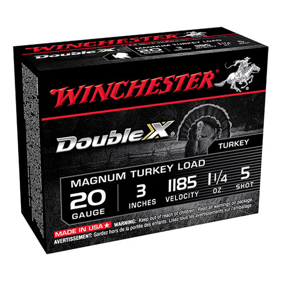 WIN DOUBLE-X MAG TKY LD 20GA 3 #5 10/10 WIN X203XCT5