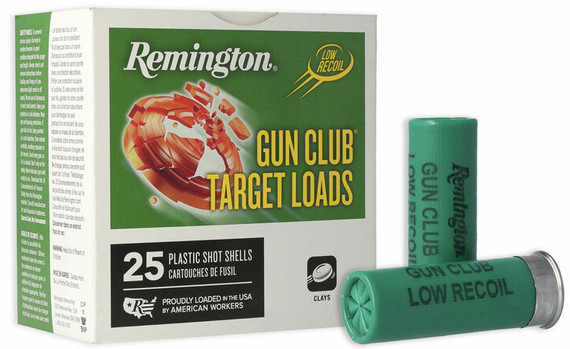 GUN CLUB 12GA 2.75 1 1/8OZ #8 1100FPS 25/10 REM 20243