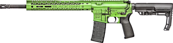 BLACK RAIN SPEC+ FUSION RIFLE</br>300BLK 16" ZOMBIE GREEN 30RD GBROFUSION300ZG