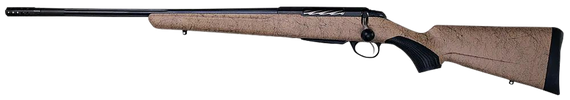 Tikka JRTXRT431R10 T3x Lite 300 Win Mag 3+1 24.30" Fluted/Threaded, Black Barrel/Rec, Black Webbed Tan Roughtech Synthetic Stock, Interchangeable Grip, Muzzle Brake Left Hand 160349