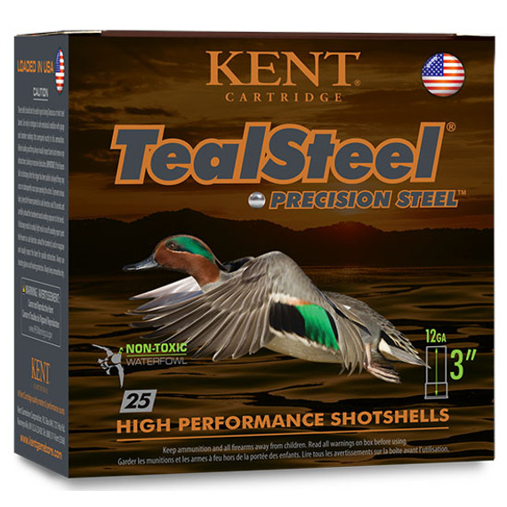 KENT TEALSTEEL 12GA 3 1 1/4OZ 6 25/10 KEN KTS123366