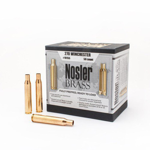 NOS BRASS 270WIN 50/2  NOS 10155