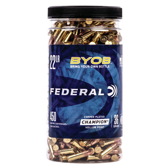 FED 22LR BYOB BUCKET 450RD 36GR CPHP 450/8 FED 750BTL450