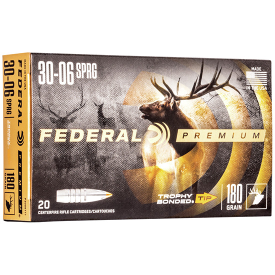 FED PREMIUM TROPHY TIP 30-06 180GR 20/10 FED P3006TT1