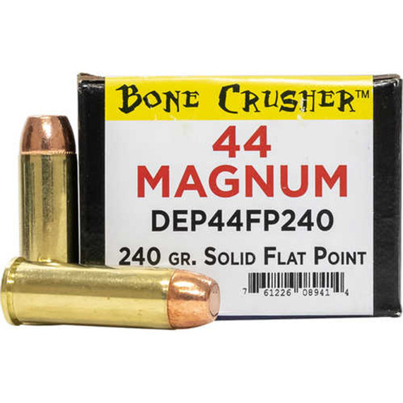 MR AMMO 44MAG 240GR FP BONECRUSHER 20RD 20/20 MR DEP44FP240
