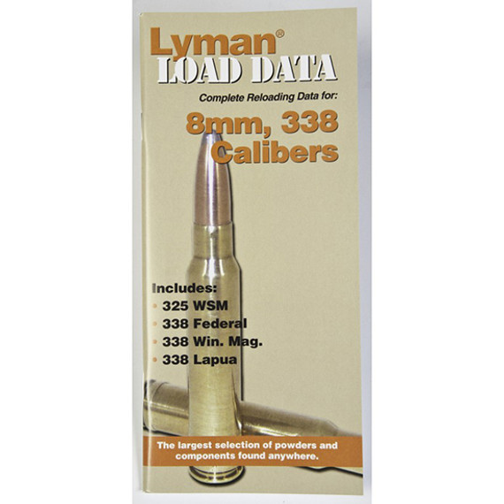 LYM LOAD DATA BOOK RIFLE 338 8MM (6) LYM 9780018