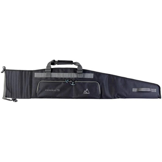 Federal Adjustable Fit Scoped Rifle Case 45" Black FAFAFSRC45