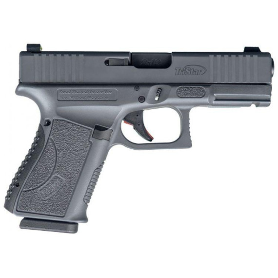 Tristar APOC Handgun 9mm Luger 15rd Magazine 4" Barrel Fiber Optic Sights Black Sniper Gray UO85764