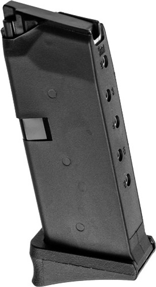 KCI USA INC MAGAZINE FOR GLOCK</br>43 9MM 6RD BLK POLY W/GRIP EXT KCIMZ053