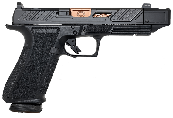 Shadow Systems SS2239CA DR920P Elite 9mm 10+1 Bronze TICN Black Nitride Optic Cut/Serrated/Window Cut Stainless Steel Slide Black Black Interchangeable Backstrap Grip *CA Compliant 172952 Shadow Systems SS2239CA DR920P Elite 9mm 10+1 Bronze TICN Black Nitride Optic Cut/Serrated/Window Cut Stainless Steel Slide Black Black Interchangeable Backstrap Grip *CA Compliant 172952