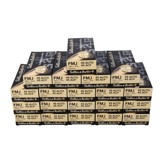 45 AUTO 230GR FULL METAL JACKET 1,000/CASE 105000714