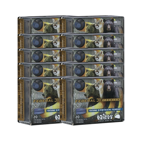 9MM LUGER +P 147GR SYNTECH SOLID FLAT NOSE 200/CASE 100054146